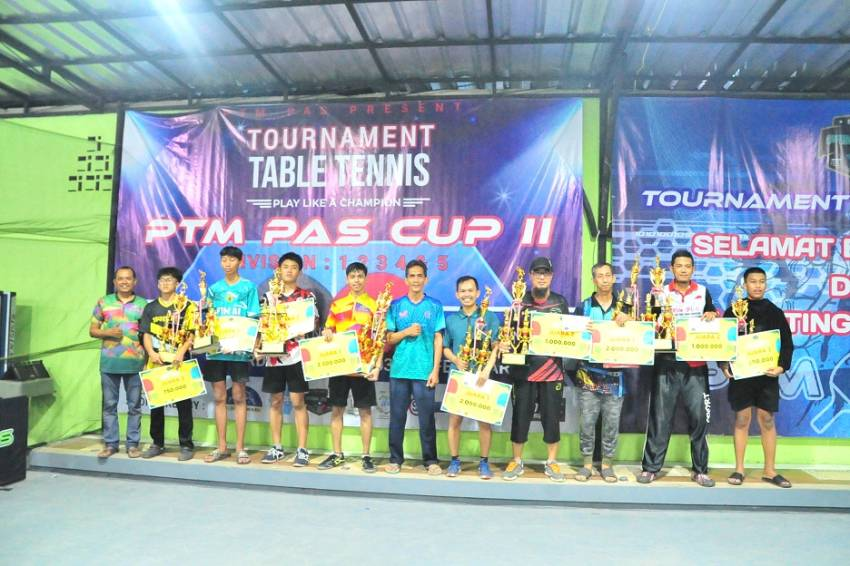 Cari Bibit Pemain Muda, PTM PAS Gelar Turnamen Tenis Meja se-Jawa Barat